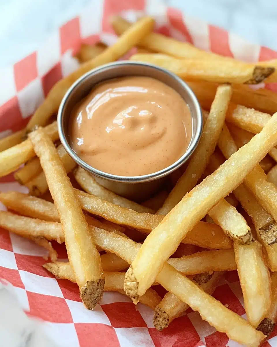 Elevate Your Fries: Skip Ketchup for This Creamy Homemade Fry Sauce
